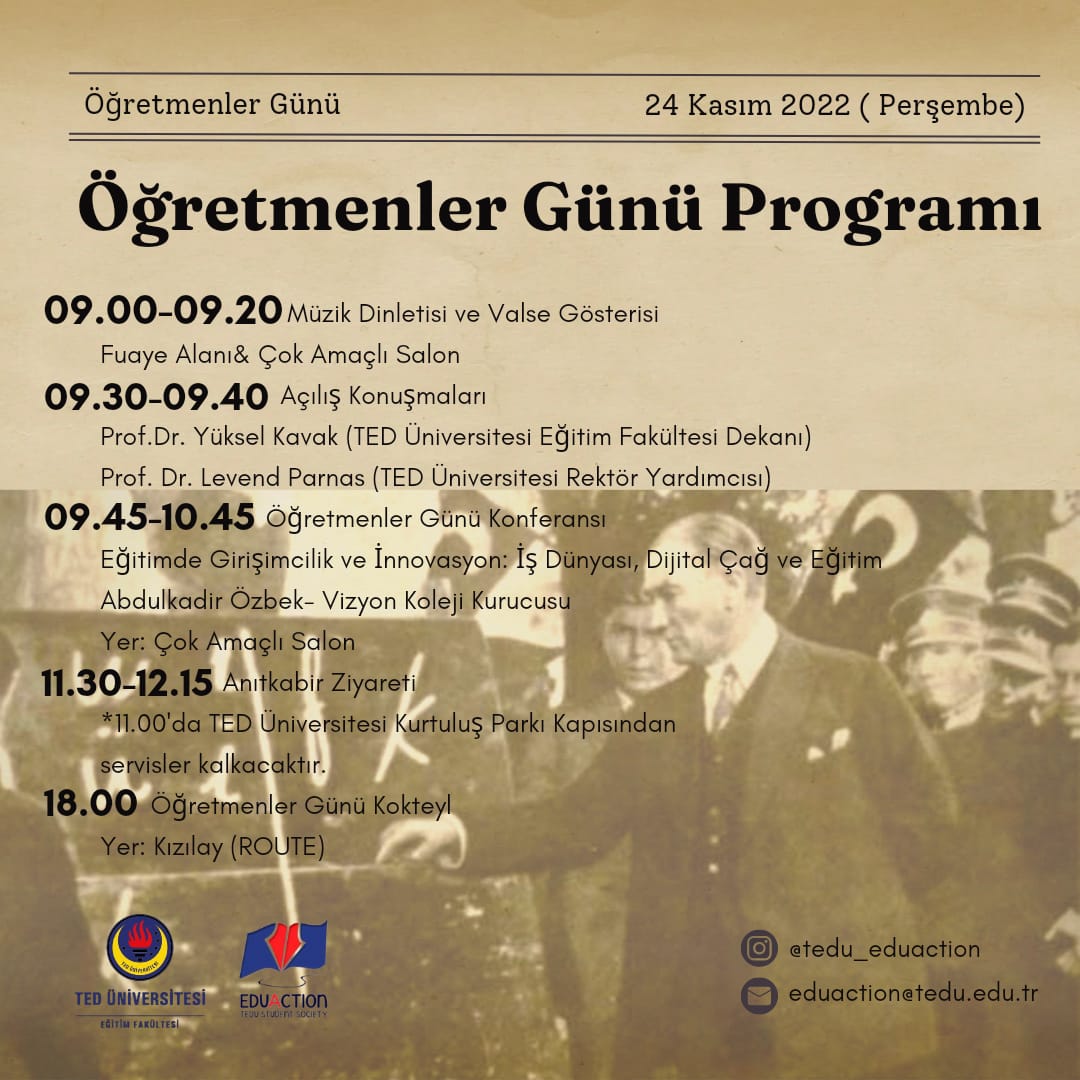 Öğretmenler günü performansı
